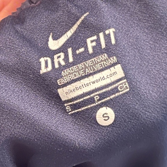Nike Dri fit navy orange running shorts - Picture 3 of 5
